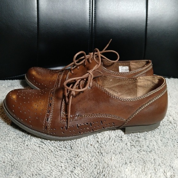 Rocket Dog Women's Size 9 Judson Brown Oxford Lace Up Shoes - Picture 6 of 9